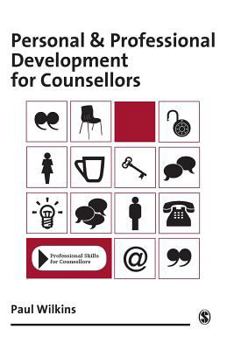 Paperback Personal and Professional Development for Counsellors Book