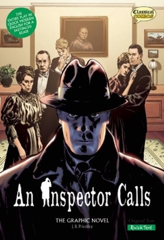 Paperback An Inspector Calls the Graphic Novel: Quick Text Book