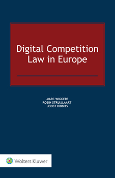 Hardcover Digital Competition Law in Europe Book