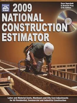Paperback 2009 National Construction Estimator Book