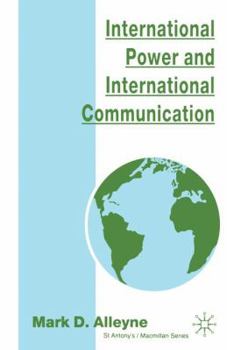 Paperback International Power and International Communication Book