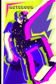 Notebook: Vintage Graffiti Skateboarding gift Book Notepad Notebook Composition and Journal Gratitude Dot Diary