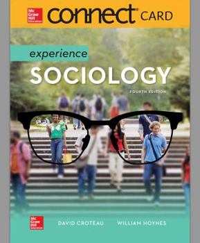 Printed Access Code Connect Access Card for Experience Sociology Book