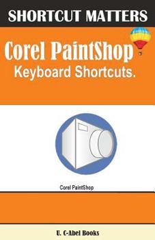 Paperback Corel PaintShop Keybaord Shortcuts Book