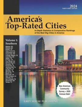 Paperback America's Top-Rated Cities, Vol. 1 South, 2024: 0 Book