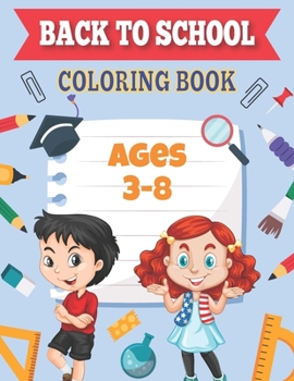 Paperback Back To School: Kids Activity Coloring Book