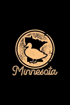 Paperback Minnesota: A Journal, Notepad, or Diary to write down your thoughts. - 120 Page - 6x9 - College Ruled Journal - Writing Book, Per Book