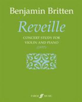 Paperback Reveille: Concert Study for Violin and Piano, Score & Part Book