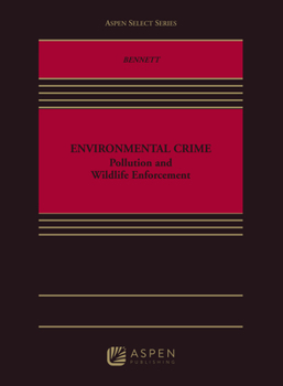 Paperback Environmental Crime: Pollution and Wildlife Enforcement Book