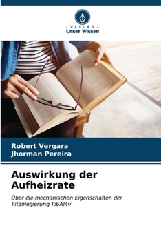 Paperback Auswirkung der Aufheizrate [German] Book