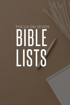 Paperback Focus on Seven Bible Lists Book