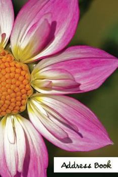 Address Book.: (Flower Edition Vol. B98) Glossy And Soft Cover, Large Print, Font, 6" x 9" For Contacts, Addresses, Phone Numbers, Emails, Birthday And More.