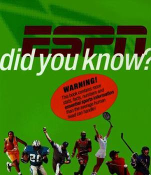 Paperback ESPN Did You Know? Book