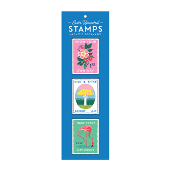 Misc. Ever Upward Stamps Magnetic Bookmarks Book