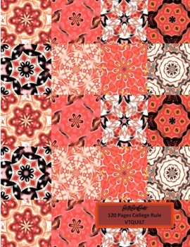 Paperback BethBirdBooks 120 Pages College Rule: Vtquilt Book