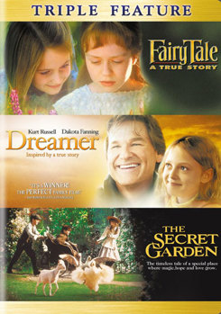 DVD Fairytale: A True Story / Dreamer: Inspired By a True Story / The Secret Garden Book