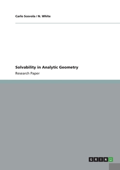 Paperback Solvability in Analytic Geometry Book