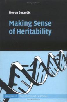 Hardcover Making Sense of Heritability Book