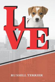 Paperback Russell Terrier: Dog Love Park Isometric Dot Paper Notebook Book Is 120 Pages 6x9 Book