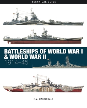 Hardcover Battleships of World War I & World War II: 1914-45 Book