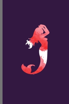 Mermaid: Cute Mermaid Design Perfect for Students, Kids & Teens  for Journal, Doodling, Sketching and Notes Gift (6"x9") Dot Grid Notebook to write in