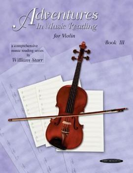 Paperback Adventures in Music Reading for Violin, Bk 3 Book
