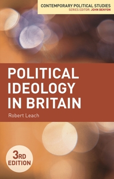 Paperback Political Ideology in Britain Book