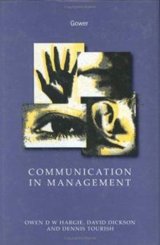 Hardcover Communication in Management Book