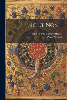 Paperback Sic Et Non... [Latin] Book