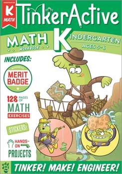 TinkerActive Workbooks: Kindergarten Math - Book  of the TinkerActive Workbooks