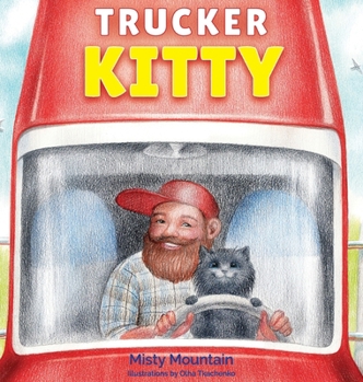 Hardcover Trucker Kitty Book
