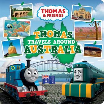 Board book Thomas Travels Around Australia Book