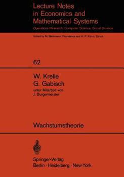 Paperback Wachstumstheorie [German] Book