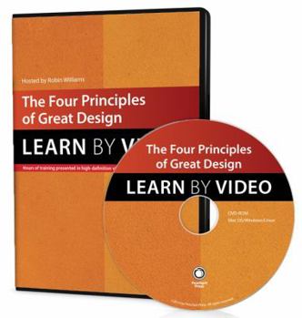 Hardcover The Four Principles of Great Design: Learn by Video Book