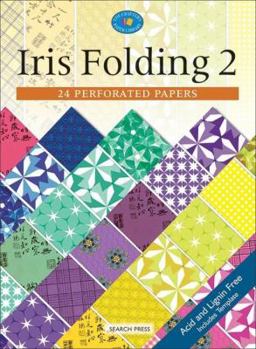Paperback Iris Folding 2: 24 Perforated Papers Book