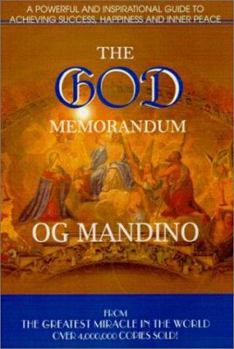 Hardcover The God Memorandum: From the Greatest Miracle in the World Book