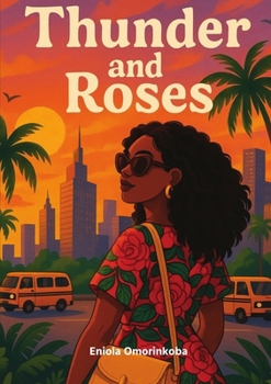Paperback Thunder and Roses [Large Print] Book