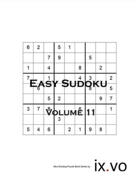 Paperback Easy Sudoku Volume 11 [Large Print] Book