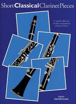Paperback Short Classical Clarinet Pieces Book