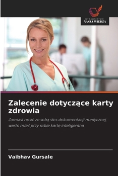 Paperback Zalecenie dotyczące karty zdrowia [Polish] Book