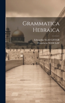 Hardcover Grammatica Hebraica Book