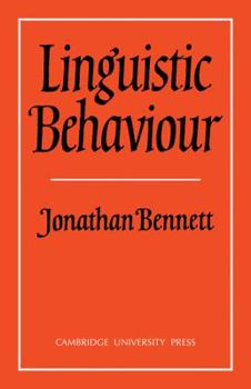 Paperback Linguistic Behaviour Book