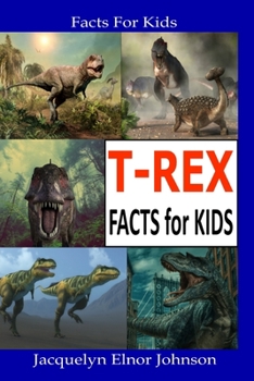 Paperback T-REX Facts for Kids Book