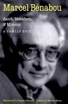 Hardcover Jacob, Menahem, and Mimoun: A Family Epic Book