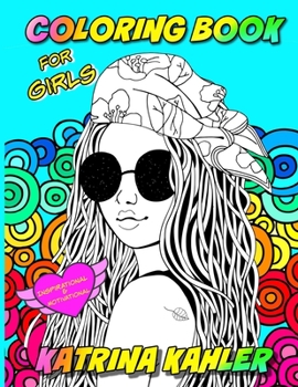 Paperback COLORING BOOK for Girls - Inspirational and Motivational Book