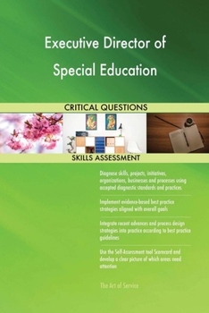 Paperback Executive Director of Special Education Critical Questions Skills Assessment Book