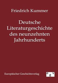 Paperback Deutsche Literaturgeschichte des neunzehnten Jahrhunderts [German] Book