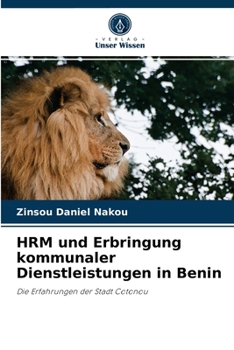 Paperback HRM und Erbringung kommunaler Dienstleistungen in Benin [German] Book