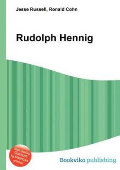 Paperback Rudolph Hennig Book