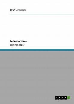 Paperback Le lansonisme [French] Book